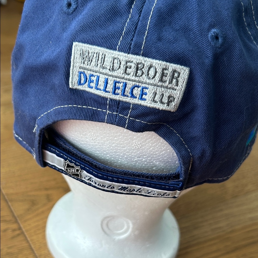 Reebok Toronto Maple Leafs Blue and White Baseball Cap - Picture 3 of 8